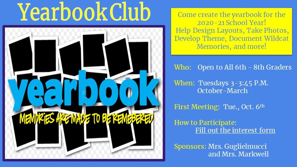 Clubs / Yearbook Club